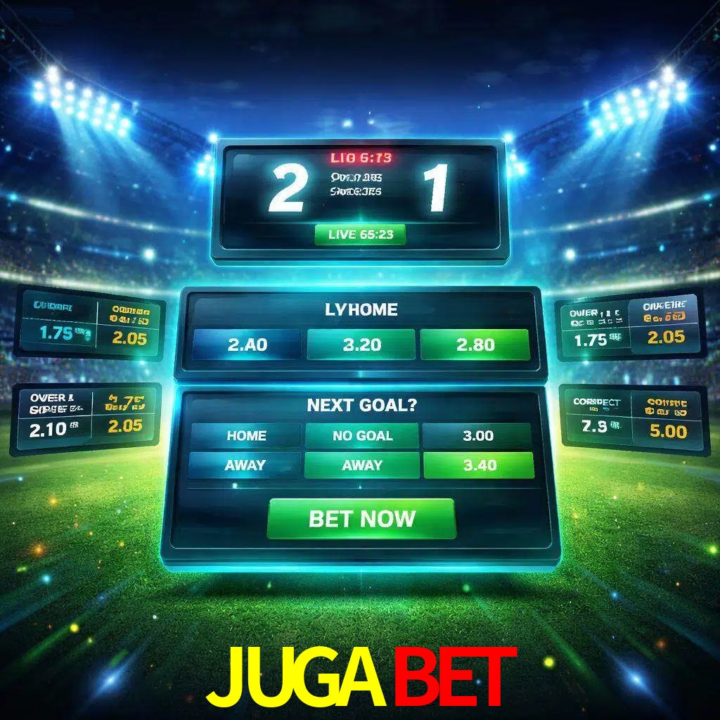 Vista de apuestas en vivo JUGABET durante un partido en curso