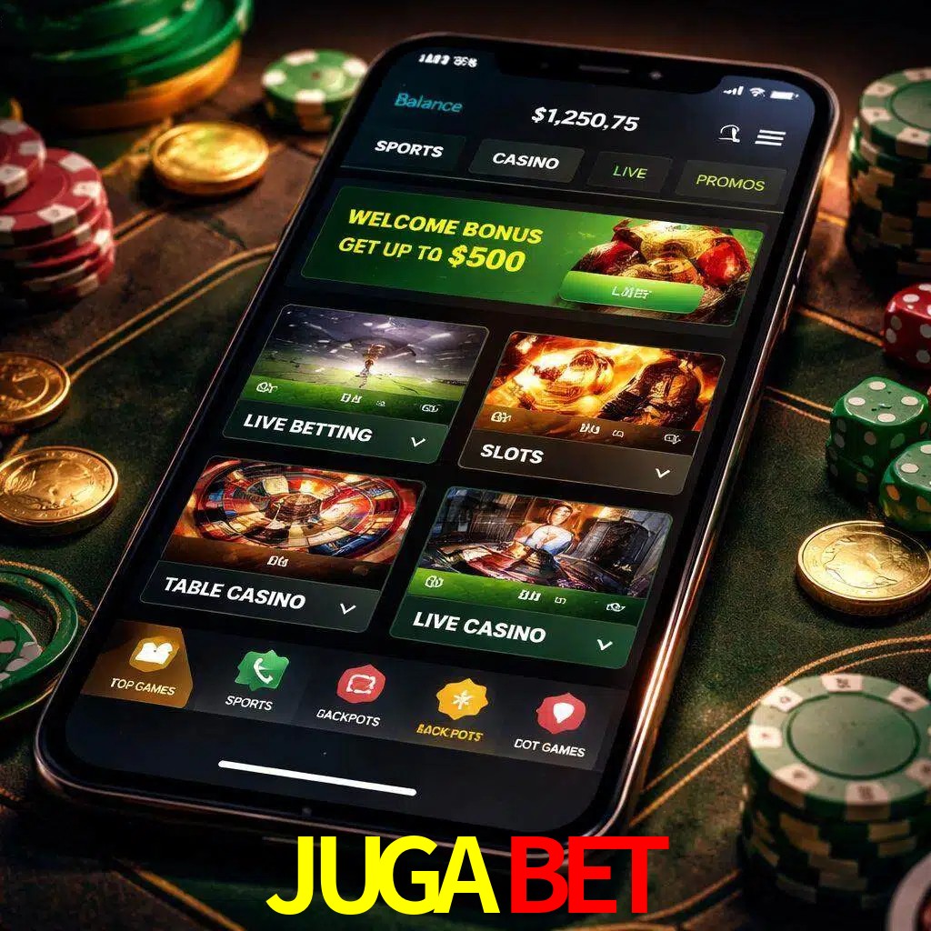 Diseño de juegos móviles JUGABET para usuarios en México