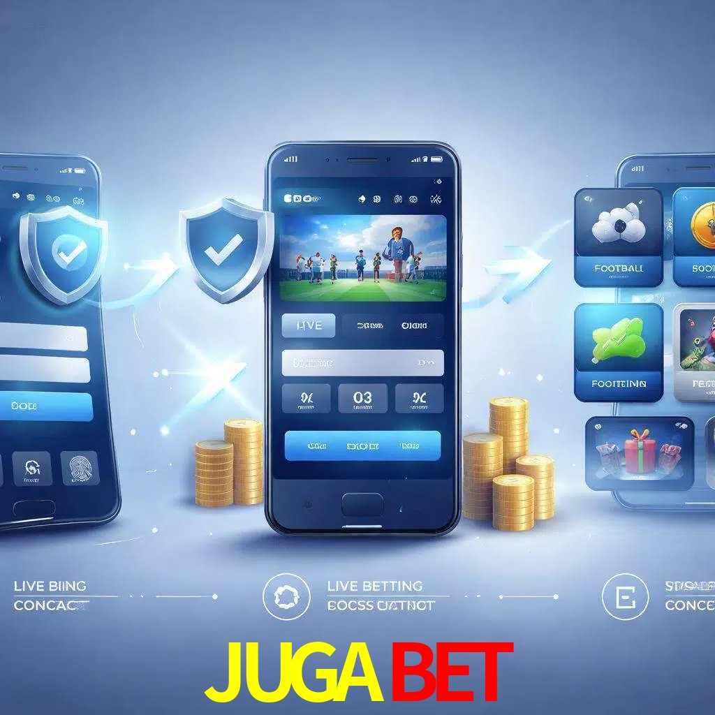 Pasos de acceso a la app JUGABET en pantalla de teléfono móvil